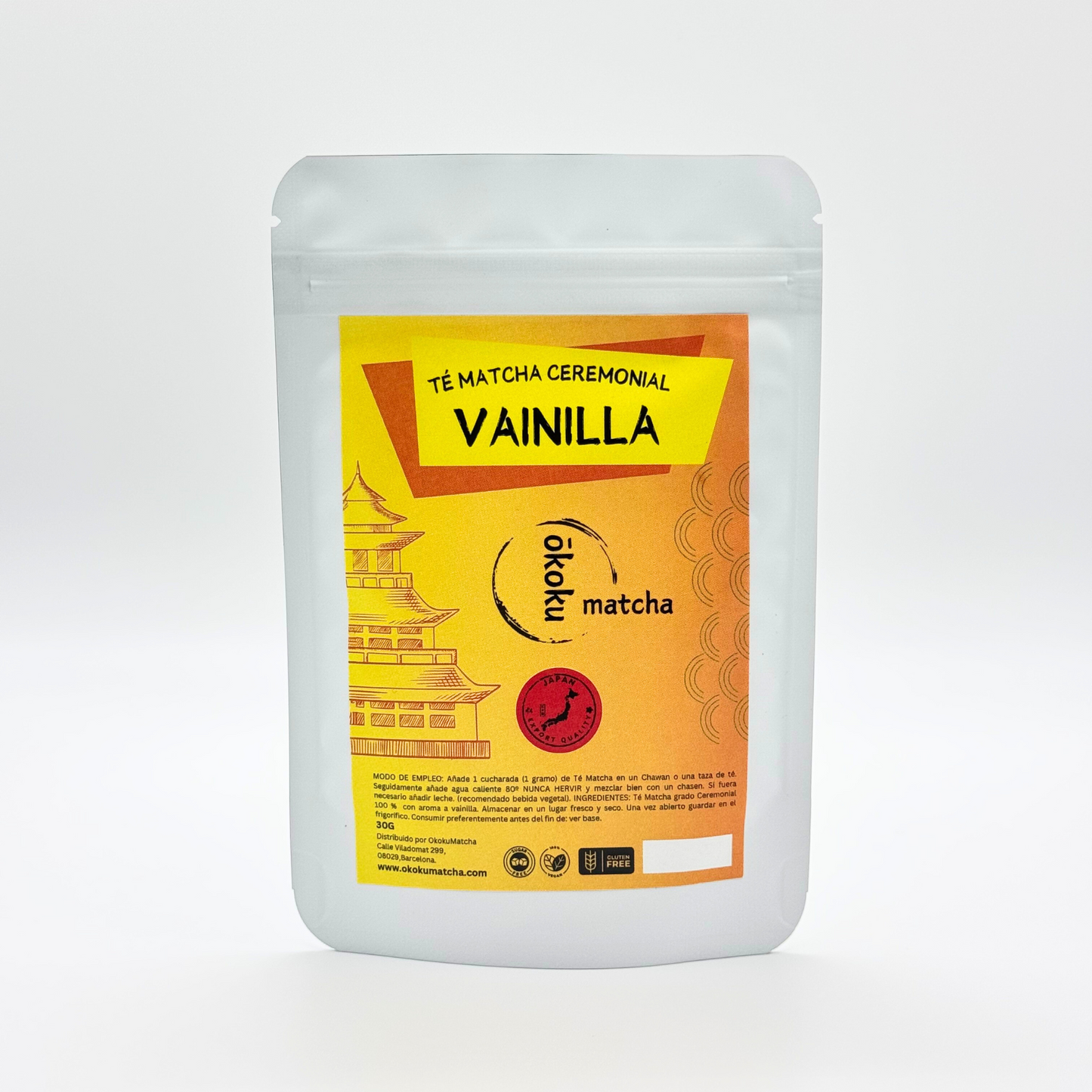te matcha vainilla